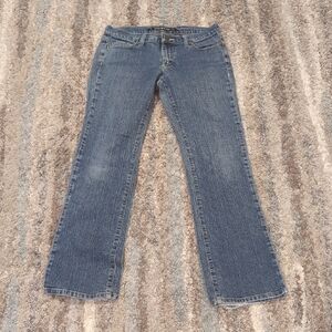 Dkny Blue Straight Leg Jeans Classic Style